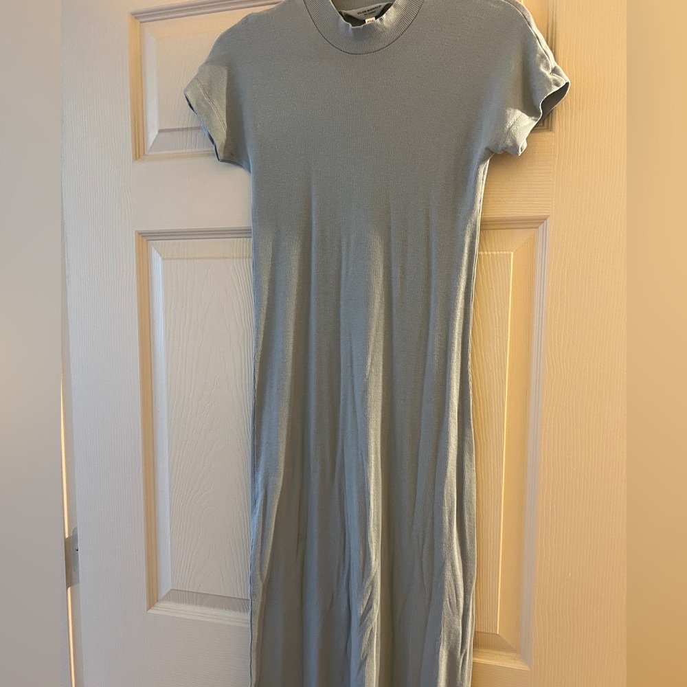 Club Monaco Light Gray Maxi Dress